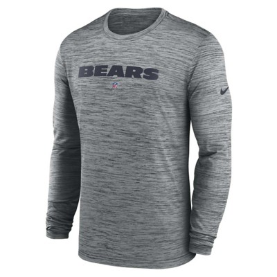 Nike Chicago Bears 2023 Sideline Velocity Long Sleeve T-Shirt