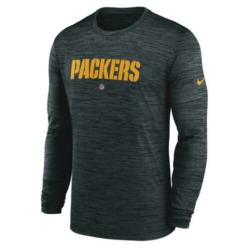 Nike Green Bay Packers 2023 Sideline Velocity Long Sleeve T-Shirt