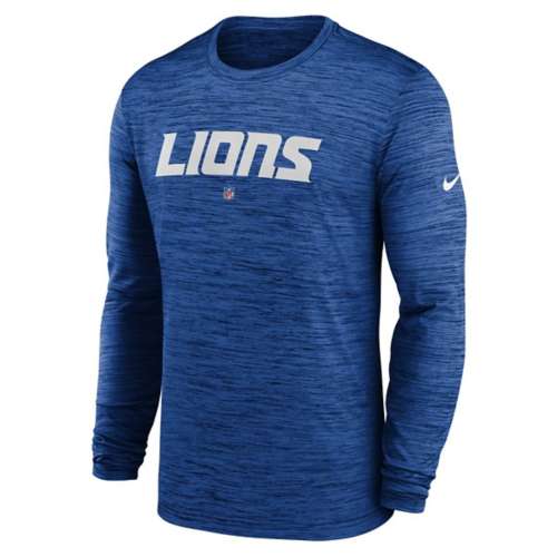 Nike Detroit Lions 2023 Sideline Velocity Long Sleeve T-Shirt