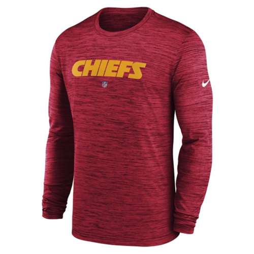 Nike Kansas City Chiefs 2023 Sideline Velocity Long Sleeve T-Shirt ...