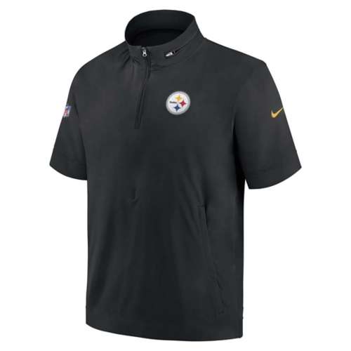 Nike Pittsburgh Steelers Coach Lightweight Short Sleeve Jacket