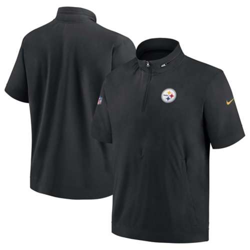 Nike Pittsburgh Steelers Coach Lightweight Short Sleeve Jacket