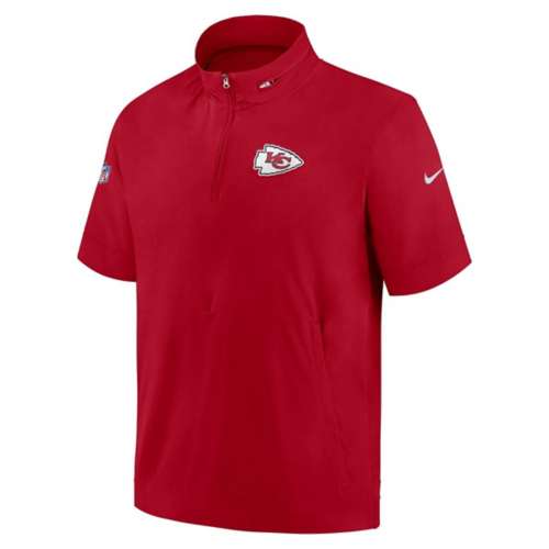 Nike Kansas City Chiefs Coach Lightweight Short Sleeve Jacket