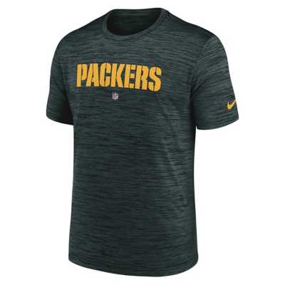 Green Bay Packers Nike 2023 Sideline Velocity Long Sleeve T-Shirt Medium Green