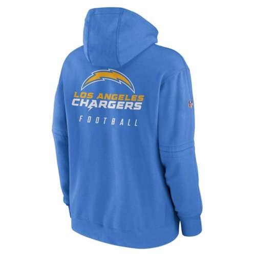 Los Angeles Chargers Sideline Club Men’s Nike NFL Pullover Hoodie