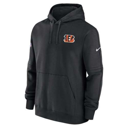 Cincinnati Bengals Nike Sideline Hoodie - Black - Youth