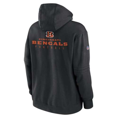 Men's NFL San Francisco 49ers Nike 2023 Sideline Club Fleece Pullover Hoodie  - Black - Sports Closet