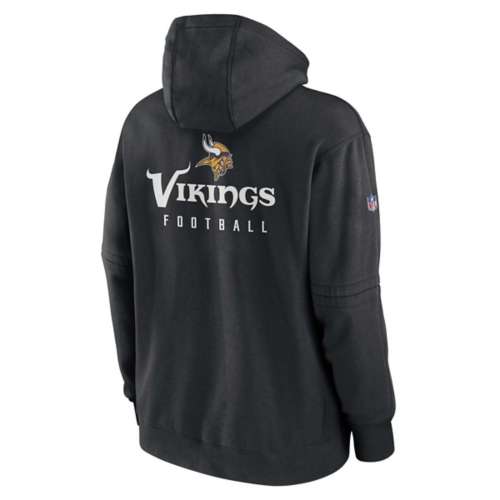 Nike, Jackets & Coats, Sz Medium 0 Nike 2017 Minnesota Vikings Salute To  Service Sideline Hoodie Nfl