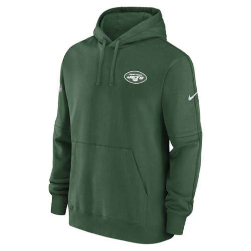 Nike Sideline Club (NFL New York Jets) Women's Pullover Hoodie.