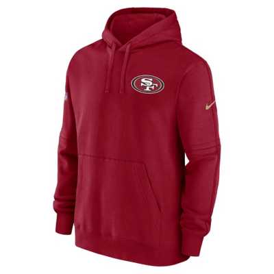 San Francisco 49ers Sideline Club Men’s Nike NFL Pullover Hoodie