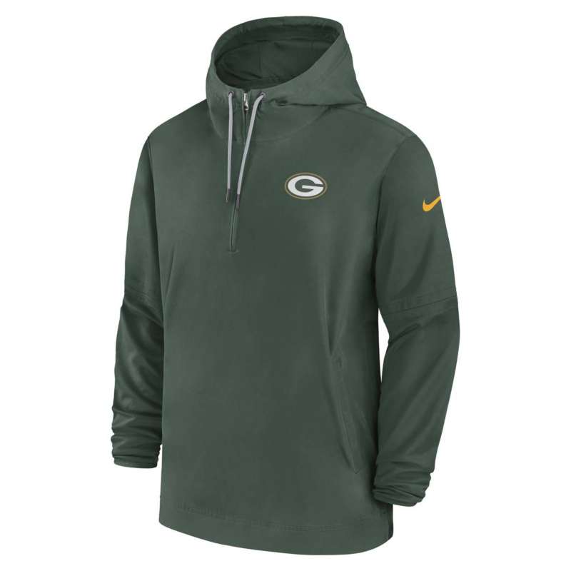 Nike Men's Green Bay Packers 2023 Sideline Alternate Green Wind Jacket