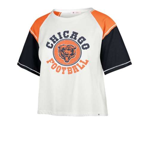 47 Brand Women's Chicago Bears Stage Crop T-Shirt