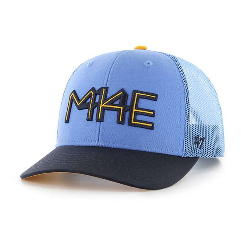 47 Brand Milwaukee Brewers City Connect Trucker Adjustable Hat