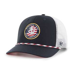 47 Brand / Men's Washington Nationals Gray Harrington Adjustable Trucker Hat