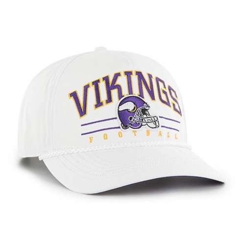 : '47 Men's Black Minnesota Vikings Secondary Clean Up  Adjustable Hat : Sports & Outdoors