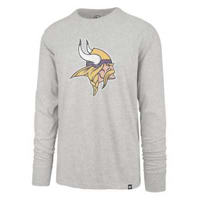 47 Brand Minnesota Vikings White Out Long Sleeve T-Shirt