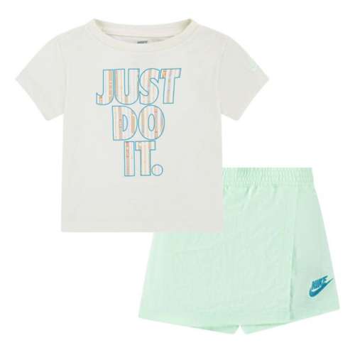 Toddler Girls' Nike Happy Camper T-Shirt and Skort Set