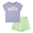 Toddler Girls' Nike Prep In Your Step T-Shirt and Skort Set