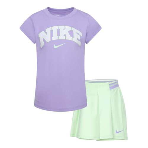 Girls' Nike Prep In Your Step T-Shirt and Skort Set
