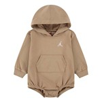 Baby Jordan MJ Jumpman Hooded Long Sleeve Onesie