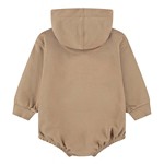 Baby Jordan MJ Jumpman Hooded Long Sleeve Onesie