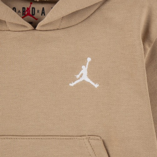 Baby Jordan MJ Jumpman Hooded Long Sleeve Onesie