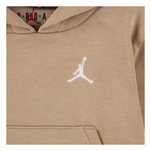 Baby Jordan MJ Jumpman Hooded Long Sleeve Onesie