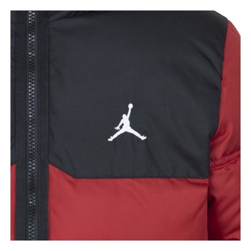 Boys' Nike Fleece-Lined Woven Hooded Rain Jacket