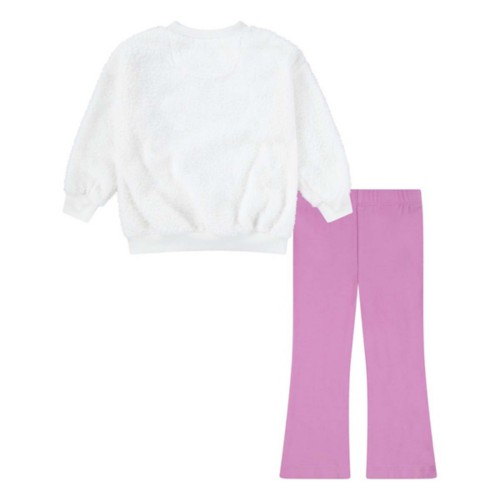 Kids' Nike Swoosh Spirit Crewneck Sweatshirt and Leggings Set