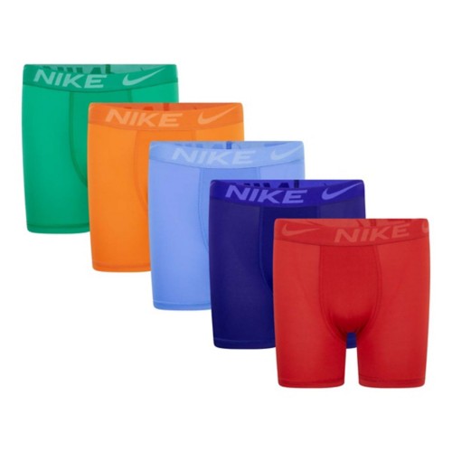 Boys' Nike Dri-FIT Color Pop 5 Pack Boxer Briefs