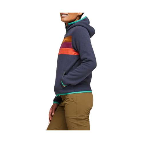 Familiar Gestreiftes Online Fleece Sale Sneakers Hooded T-Shirt Gottliebpaludan Teca Rot Stickerei mit Cotopaxi | Jacket Women\'s 