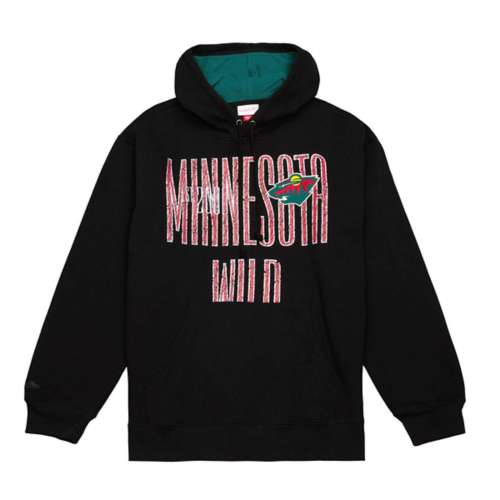 Pantaloni in fleece Nike Sportswear Swoosh Ragazzo Grigio Minnesota Wild Team Hoodie