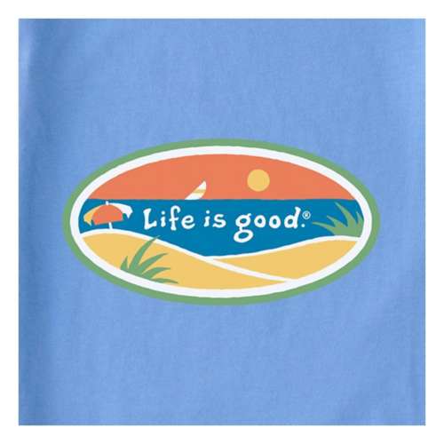 Women's Life is Good Beach Scenic Tank Top