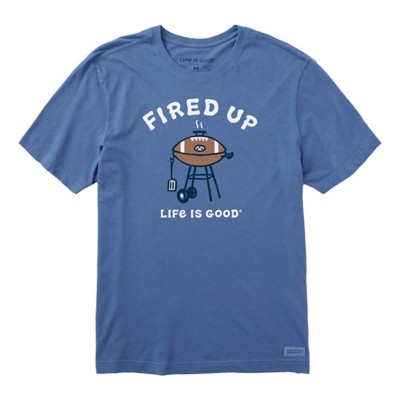 Men's Life is Good Fired Up T-Shirt