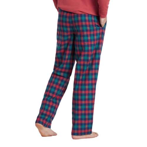 Men s Life Is Good Holiday Red Check Classic Sleep Pants SCHEELS