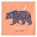 Women's Life is Good Floral Mama Bear Crusher T-Shirt