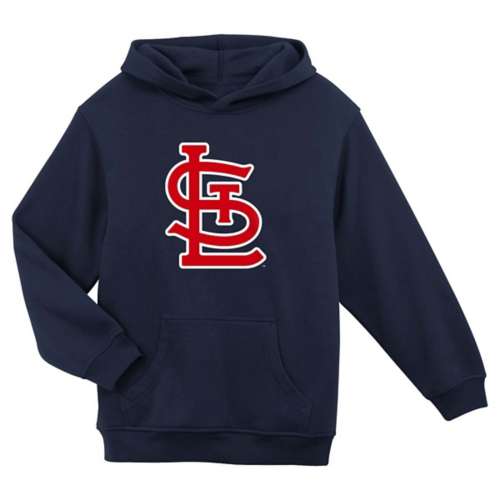 Genuine Stuff Kids' St. Louis Cardinals Logo Hoodie