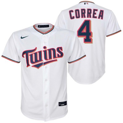 2022 Minnesota Twins: Game-used Home Powder Blue Carlos Correa Jersey; Worn  on 9/27/2022. Size 46T