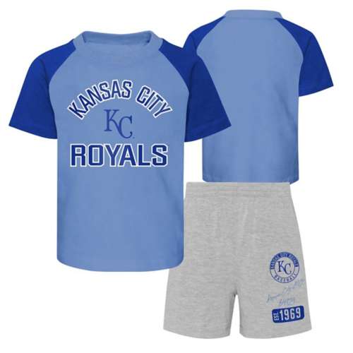 Kansas City Royals MLB Baseball Girls Dress Toddler Two Piece Set 3T NEW!