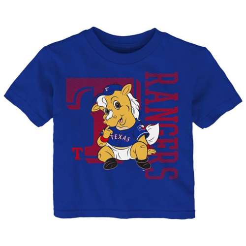Genuine Stuff Toddler Texas Rangers Mascot T-Shirt