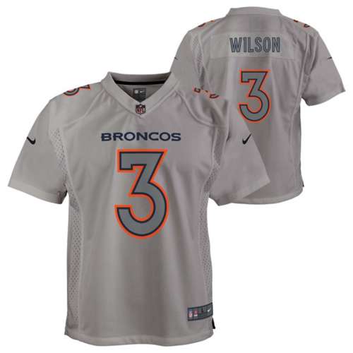 Nike Kids' Denver Broncos Russell Wilson #3 Atmosphere Jersey