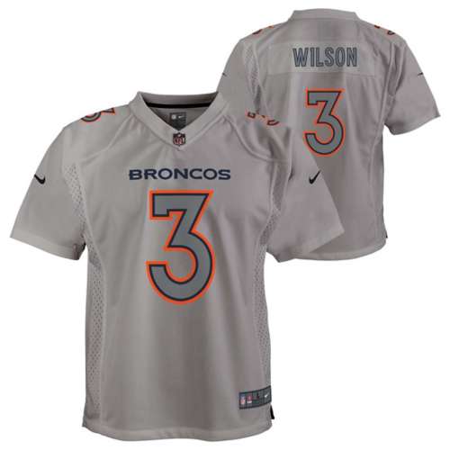 Russell Wilson Nike Elite NFL football jersey ( Steel blue)