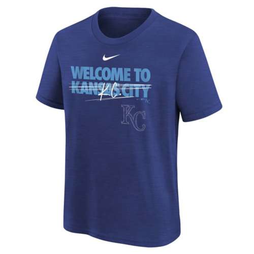 Toddler Nike Navy Kansas City Royals Connect Graphic T-Shirt Size:3T