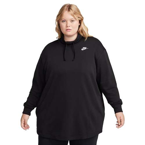 Women's nike club on sale fleece cowl hoodie