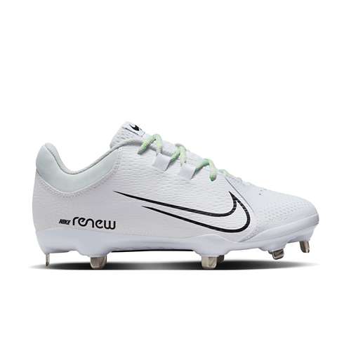 White nike women's on sale metal softball cleats