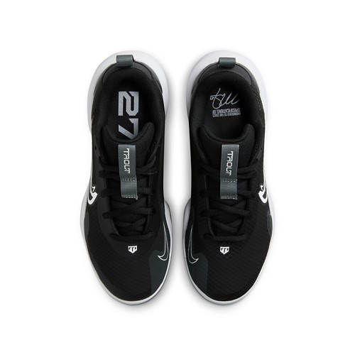 Nike Kids Force Trout 9 Pro MCS Baseball Cleats Boys Size 6 Black White
