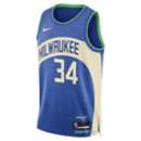 Nike Milwaukee Bucks Giannis Antetokounmpo #34 2023 City Edition Jersey
