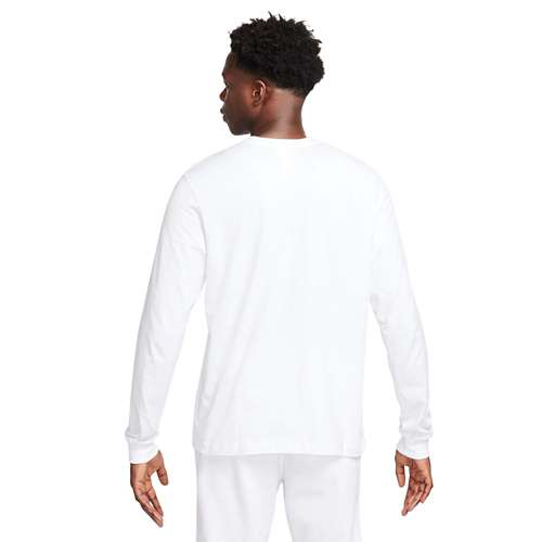 Men's Nike Sportswear Futura Club Seasonal Long Sleeve T-Shirt ...