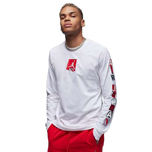 Air jordan long sleeve on sale top