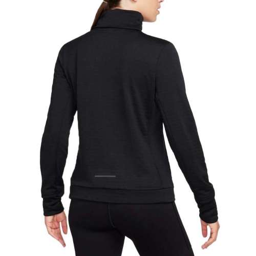 Nike Therma-FIT Swift Element Women's Turtleneck Running Top - Black